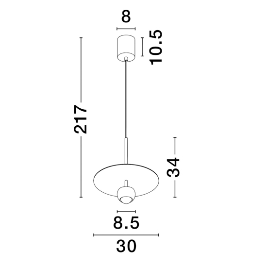 Lampadario design moderno per tavolo soggiorno