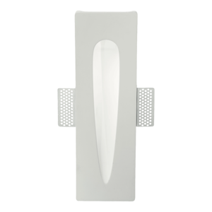 Segnapasso gesso da incasso luce scala limbo ondaluce led 1w 3000k 220v