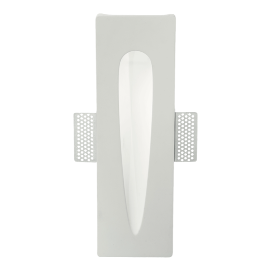 Segnapasso gesso da incasso luce scala limbo ondaluce led 1w 3000k 220v