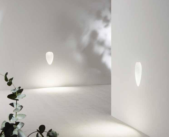 Faretto gesso a scomparsa segnapasso led 1w 3000k ondaluce liscio