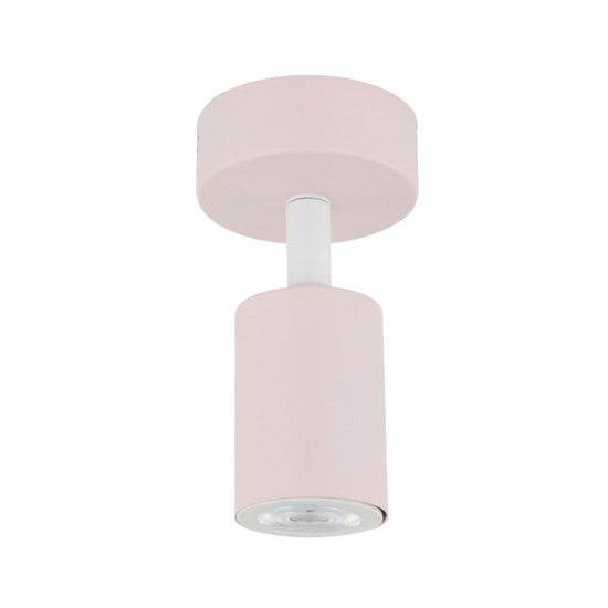 Applique rosa da parete soffitto orientabile per interni