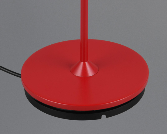 Lampada da esterno rossa da tavolino ricaricabile ortatile led moderna