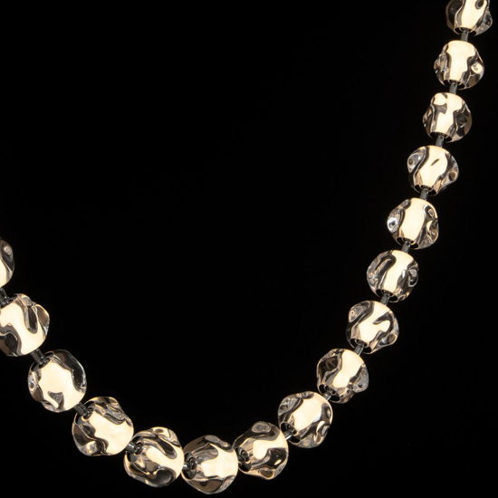Lampadario moderno collana 385cm design led per soggiorno