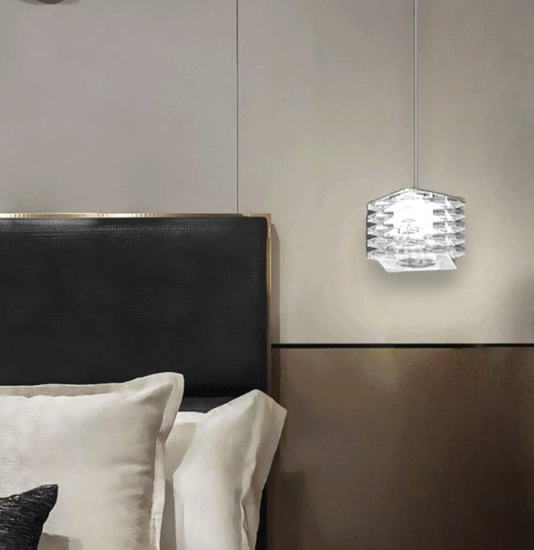 Lampada cubo toplight rubik per comodino