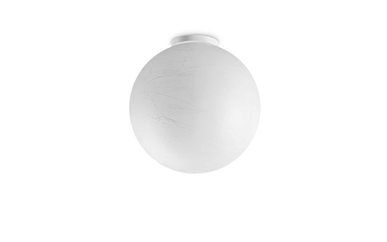 Carta pl1 d30 ideal lux plafoniera moderna sfera effetto carta 30cm
