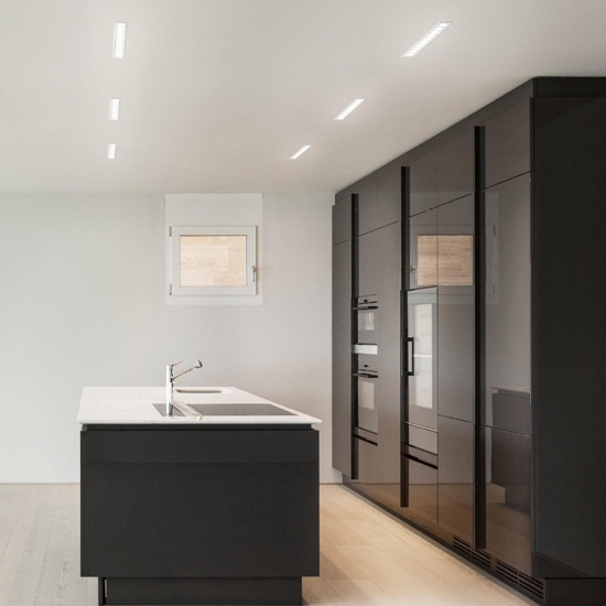 Faretto da incasso a soffitto rettangolare led 20w 4000k isyluce