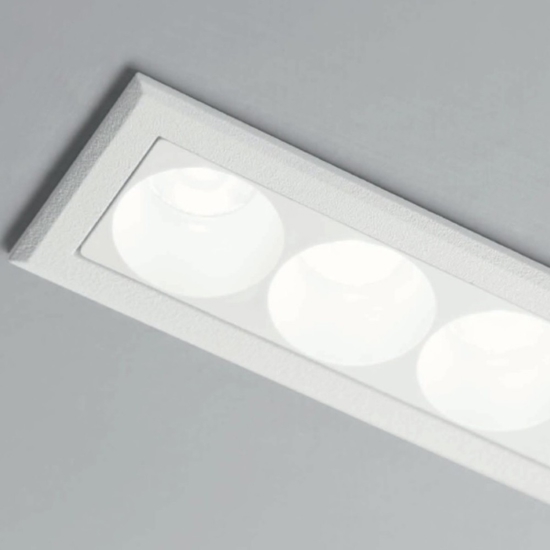 Isyluce faretto cestello da incasso led bianco 15w 4000k exacta
