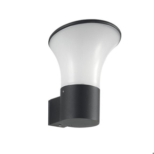 Applique esterno ap ares nero ondaluce ip54