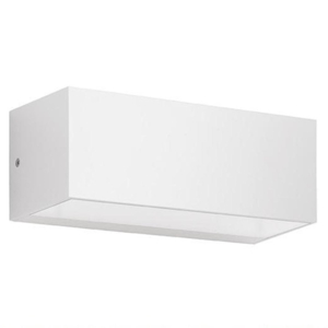 Applique da esterno falco  4000k 12w rettangolare moderna