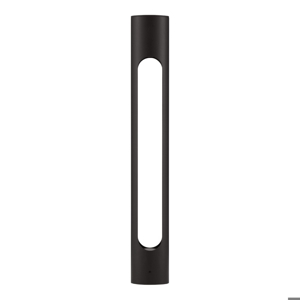 Lampione nero moderno led 10w 3000k per giardino