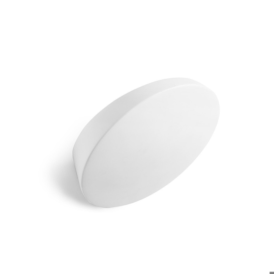 Patra sforzin applique di gesso bianco design moderno