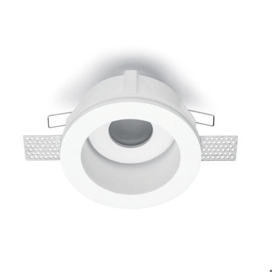 Sforzin doride faretto da incasso a soffitto rotondo per bagno