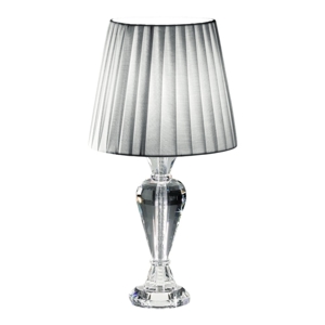 Lampada lume da tavolo in vetro cristallo per salotto