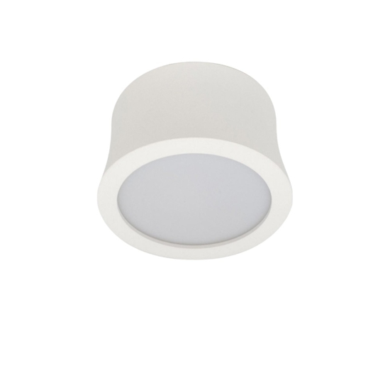 Faretto led bianco 7w 3000k tondo moderno