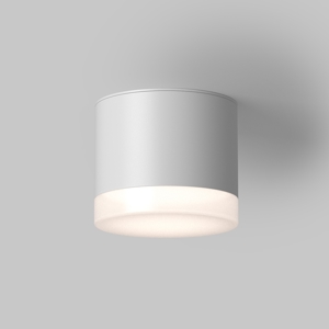 Maytoni plafoniera da bagno lampada rotonda da soffitto bianca ip44