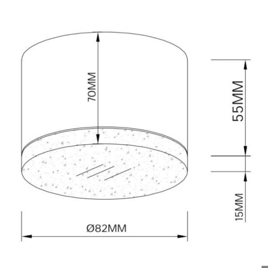 Maytoni plafoniera da bagno pauline rotonda da soffitto bianca ip44