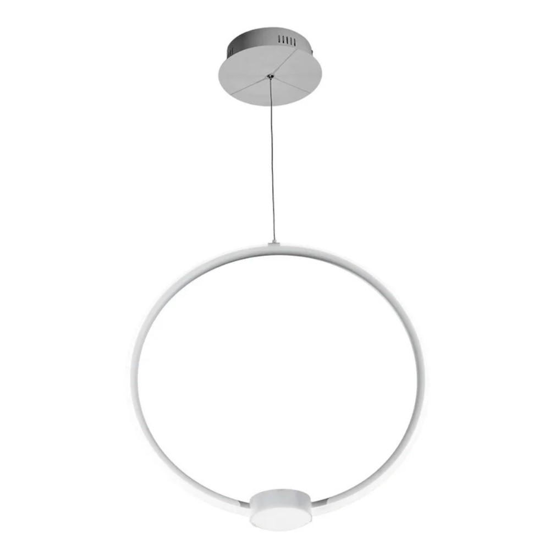 So omega pc bianco ondaluce lampadario moderno  led