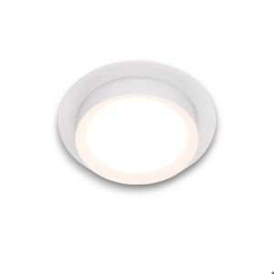 Faretto da incasso a soffitto hoop bianco rotondo gx53 maytoni