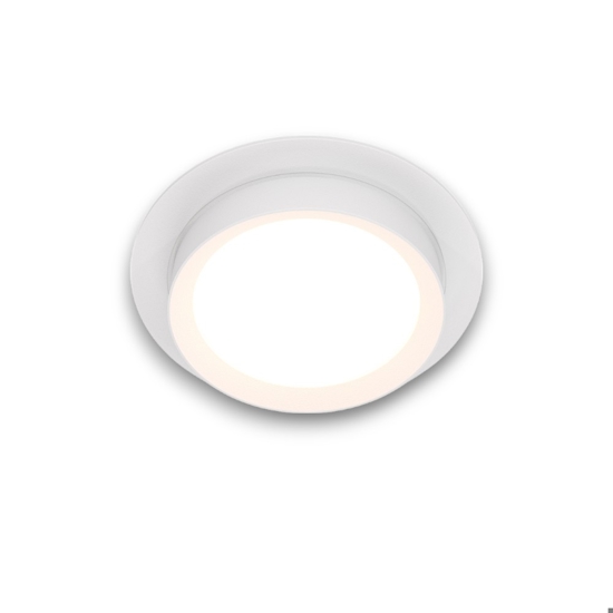 Faretto da incasso a soffitto hoop bianco rotondo gx53 maytoni Faretto da incasso a soffitto hoop bianco rotondo gx53 maytoni