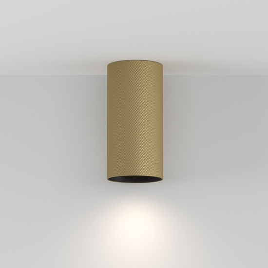 Maytoni artisan faretto da soffitto cilindro oro satinato
