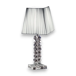 Lampada per camera da letto lume di vetro cristallo