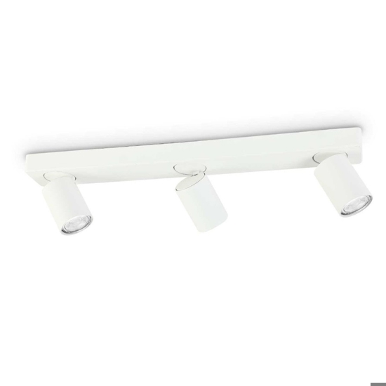 Rudy pl3 bianca ideal lux 3 faretti da cucina led gu10 3000k 7w Rudy pl3 bianca ideal lux 3 faretti da cucina led gu10 3000k 7w