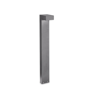 Sirio pt2 h80 lampione da giardino ip44 grigio 80cm ideal lux