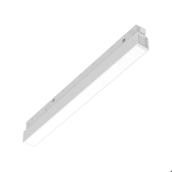 Modulo led faretto 7w 3000k bianco dali binario monofase lego ottica 110