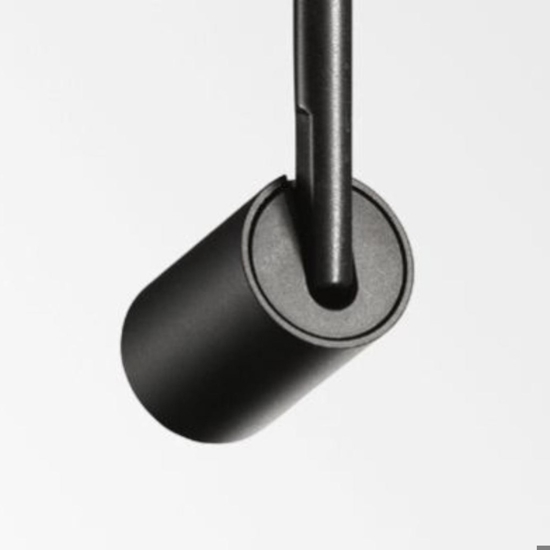Ideal lux ego track single 12w 3000k dali faretto led nero