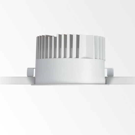 Ideal lux off faretto incasso tondo soffitti in cartongesso bianco 15w 3000k 220v