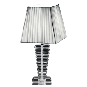 Lampada da tavolo di vetro cristallo design elegante