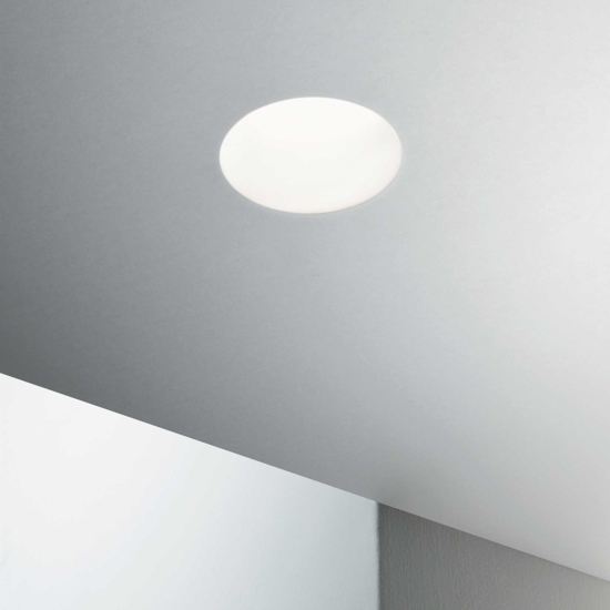 Ideal lux samba fi round d90 faretto da incasso tondo gu10