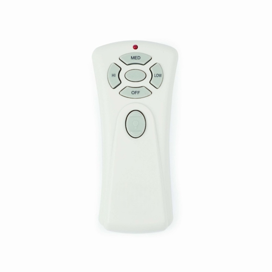 Ventilatore da soffitto silenzioso a pale vetro bianco lucido