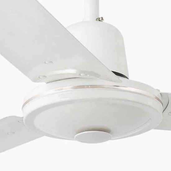 Ventilatore da soffitto bianco fino a 17mq con pale