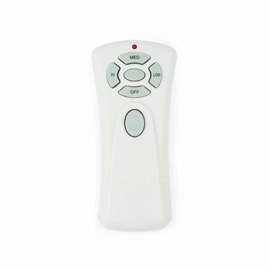 Ventilatore da soffitto silenzioso a pale bianco fino a 28mq
