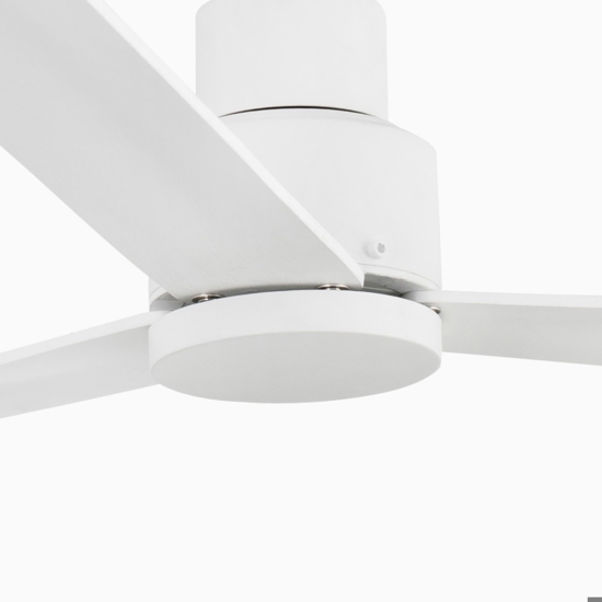 Ventilatore a pale fino a 18 mq da soffitto bianco con telecomando
