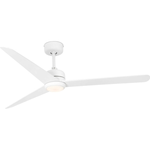 Ventilatore a soffitto bianco fino a 28mq con luce e telecomando