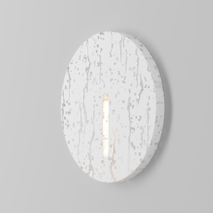 Maytoni lock segnapasso tondo led per esterno da incasso 3w 3000k ip54