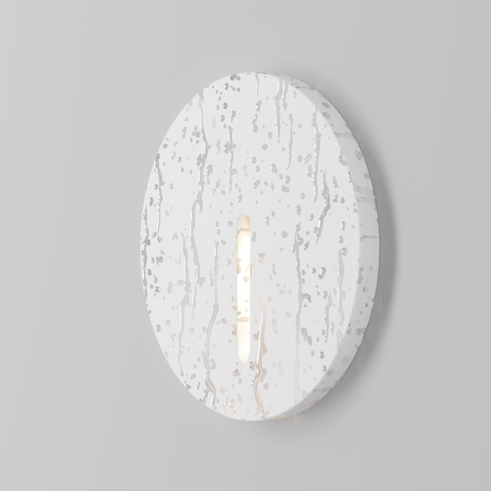 Maytoni lock segnapasso tondo led per esterno da incasso 3w 3000k ip54