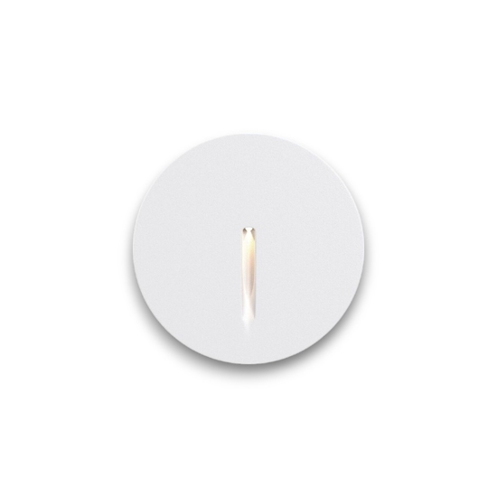 Maytoni lock segnapasso tondo led per esterno da incasso 3w 3000k ip54