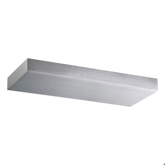 Linea light regolo applique led 36w 3000k alluminio anodizzato mono emissione