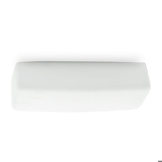 Linea light mywhite plafoniera per esterno rettangolare led 11w 3000k ip65