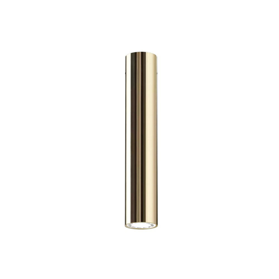 Faretto da soffitto cilindro oro h30cm