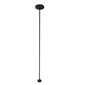 Linea light pistillo lampione da giardino nero ip65 led h119cm