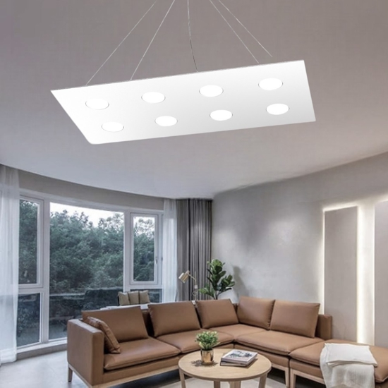 Lampadario moderno per soggiorno top light area
