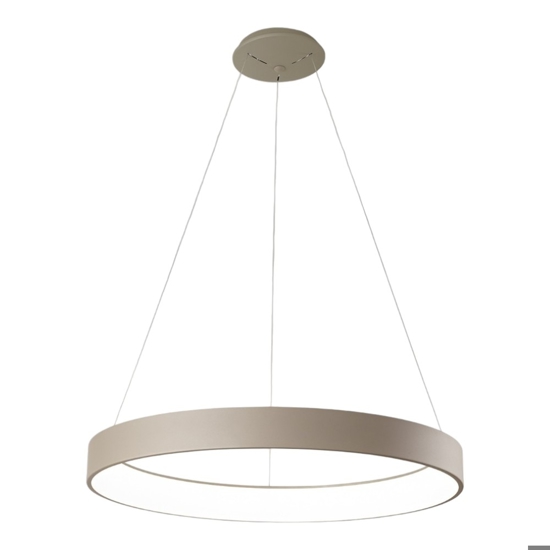 Affralux band diodi lampadario led cerchio sabbia 108cm