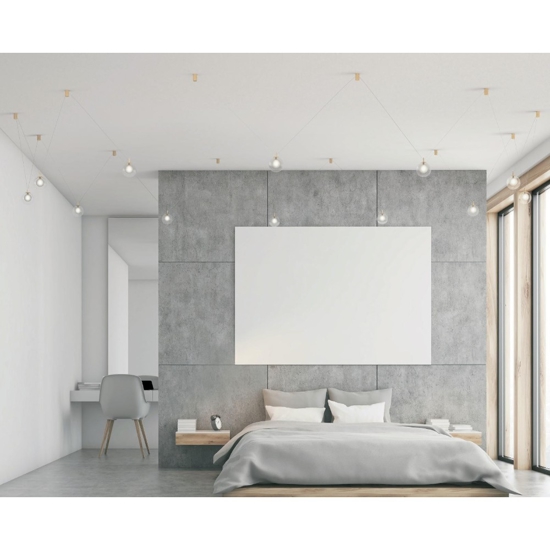 Lampadario oro aladino miloox moderno