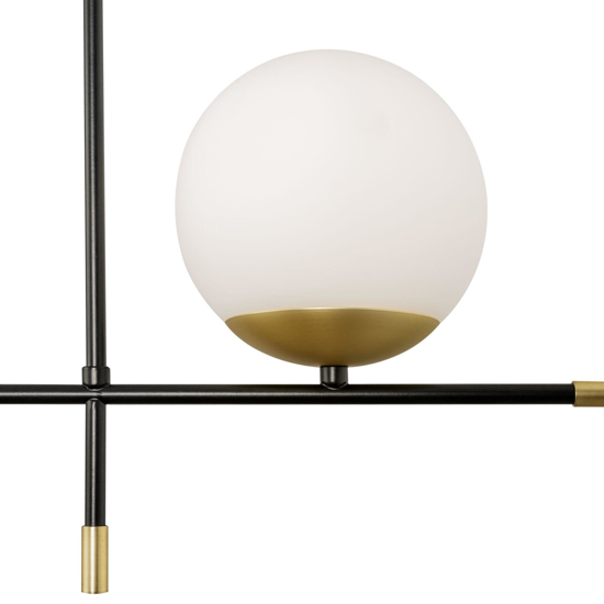 Maytoni lampadario nostalgia per tavolo soggiorno nero oro contemporaneo