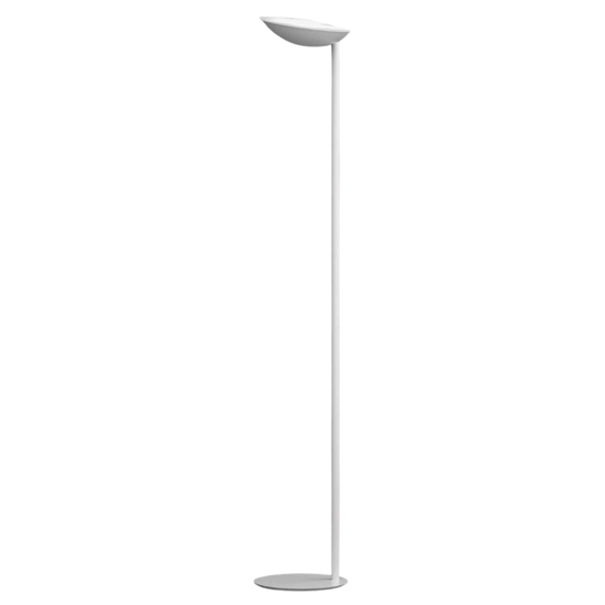 Piantana lampada da terra moderna grigio top light