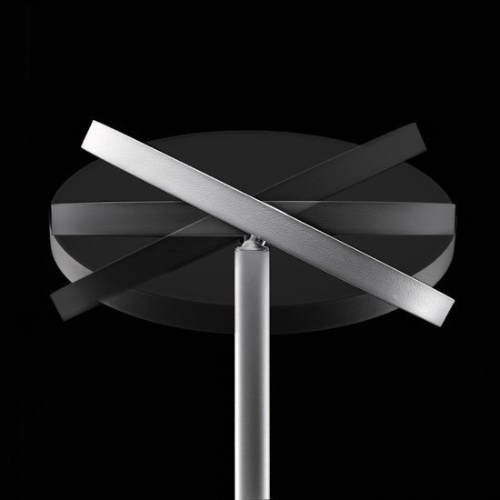 Linea light joshua lampada da terra moderna led 25w 3000k orientabile bianca